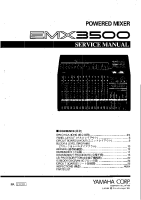 Yamaha EMX-3500 - Service Manual 